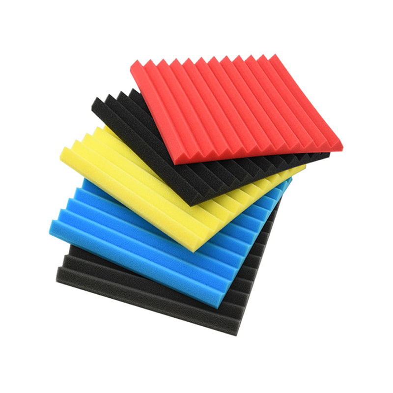 Niestandardowa fabryka KTV Music Room dźwiękochłonne, odporne na wstrząsy kawałki bawełny akustyczna pianka z gąbki poliuretanowej do nagrywania muzyki