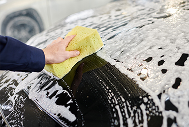 Gąbka do mycia samochodu